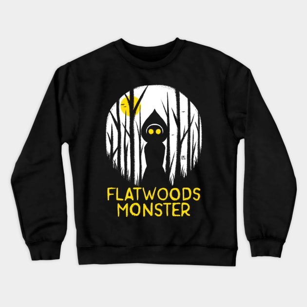 Flatwoods Monster Crewneck Sweatshirt by LoudMouthThreads